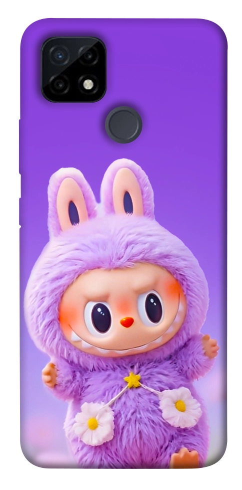 Чехол Labubu purple для Realme C12