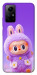 Чехол Labubu purple для Xiaomi Redmi Note 12S