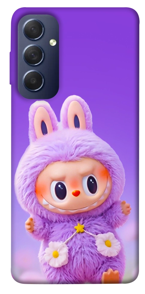 Чехол Labubu purple для Galaxy M54 5G