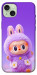 Чехол Labubu purple для iPhone 15 Plus