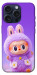 Чехол Labubu purple для iPhone 15 Pro