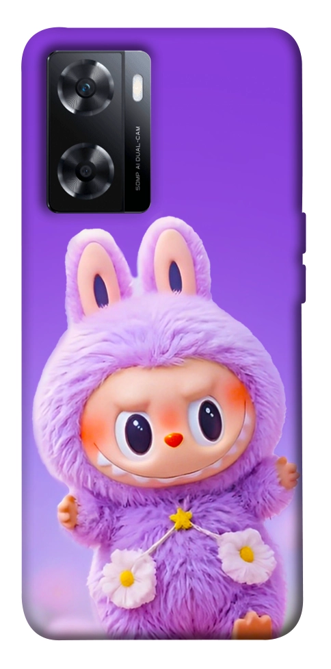 Чохол Labubu purple для OnePlus Nord N20 SE