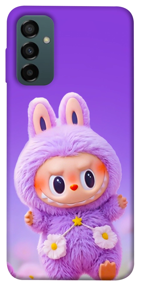 Чехол Labubu purple для Galaxy M34 5G