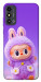 Чехол Labubu purple для ZTE Blade A53