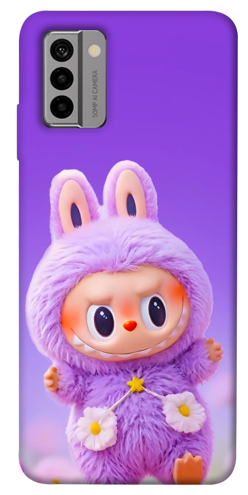 Чехол Labubu purple для Nokia G22