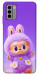Чехол Labubu purple для Nokia G22