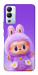 Чохол Labubu purple для Infinix Hot 12i