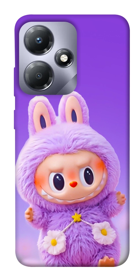 Чехол Labubu purple для Infinix Hot 30i