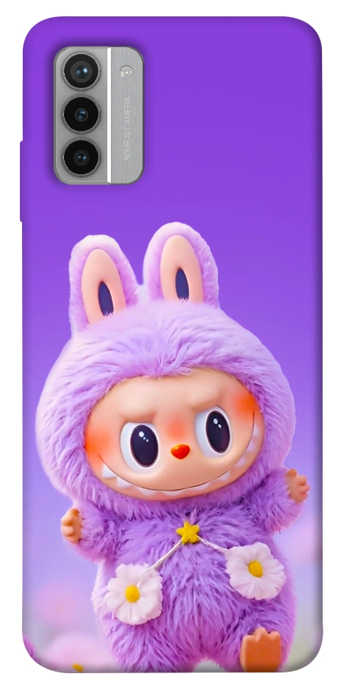 Чехол Labubu purple для Nokia G42