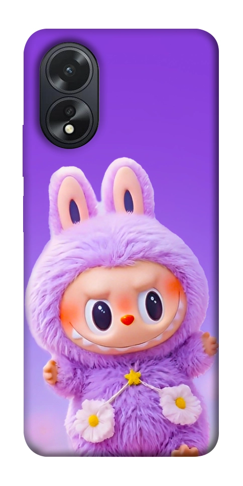 Чехол Labubu purple для Oppo A38