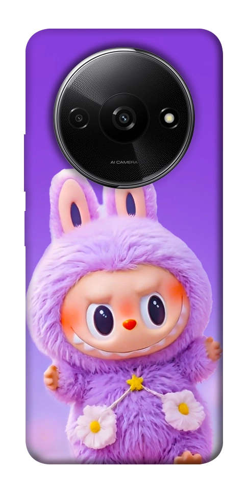 Чехол Labubu purple для Xiaomi Redmi A3