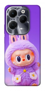 Чехол Labubu purple для Infinix Hot 40 Pro