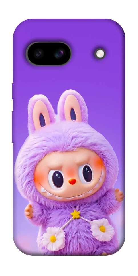 Чохол Labubu purple для Google Pixel 8a
