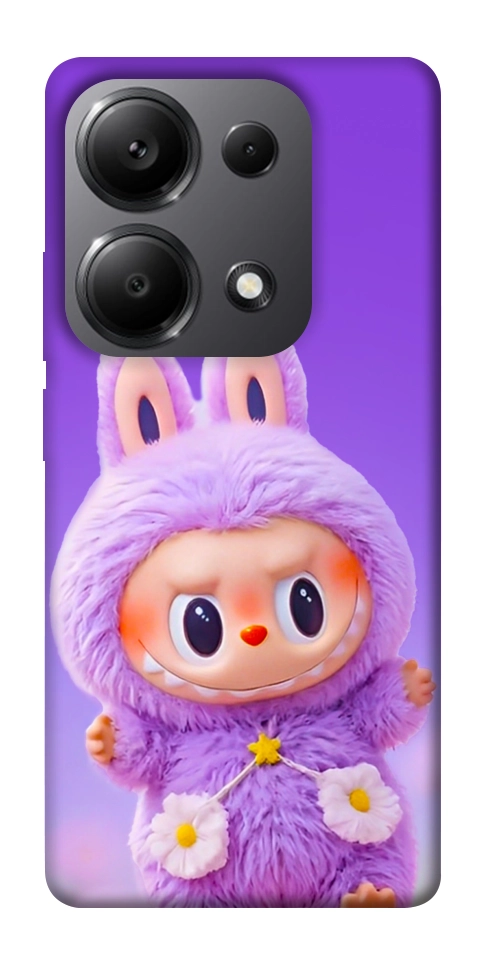 Чохол Labubu purple для Xiaomi Redmi Note 13 Pro 5G