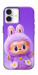 Чохол Labubu purple для iPhone 16