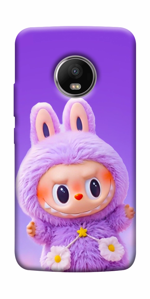 Чехол Labubu purple для Motorola Moto G5S