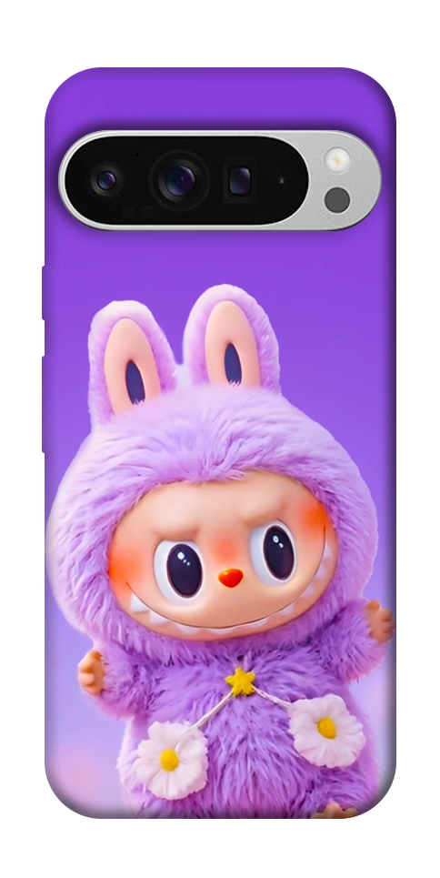 Чехол Labubu purple для Google Pixel 9 Pro XL