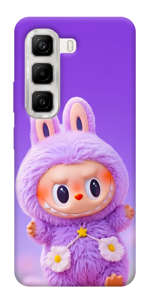 Чехол Labubu purple для Infinix Hot 50 4G