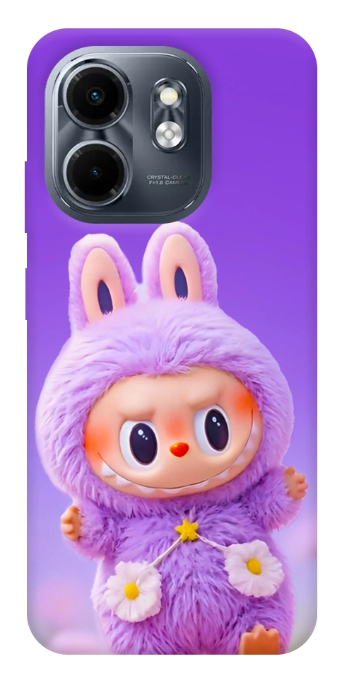 Чехол Labubu purple для Infinix Smart 9 4G