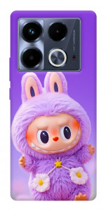 Чехол Labubu purple для Infinix Note 40 4G