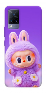 Чехол Labubu purple для Vivo V21