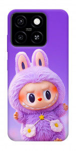 Чехол Labubu purple для ZTE Blade A55 4G
