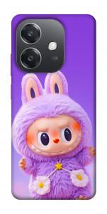Чехол Labubu purple для Oppo А3х 4G