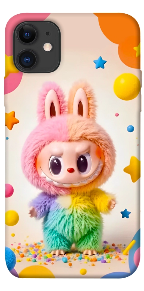 Чохол Сolorful Labubu для iPhone 11