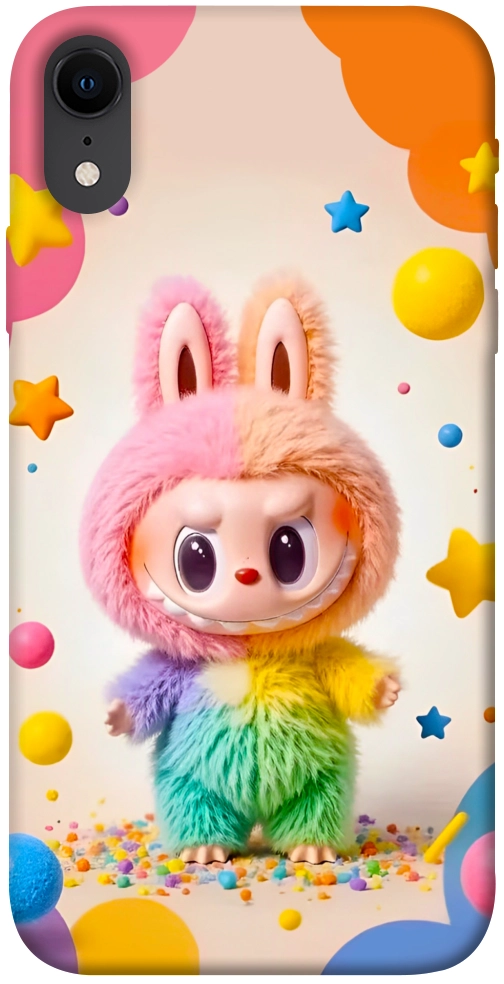 Чехол Сolorful Labubu для iPhone XR