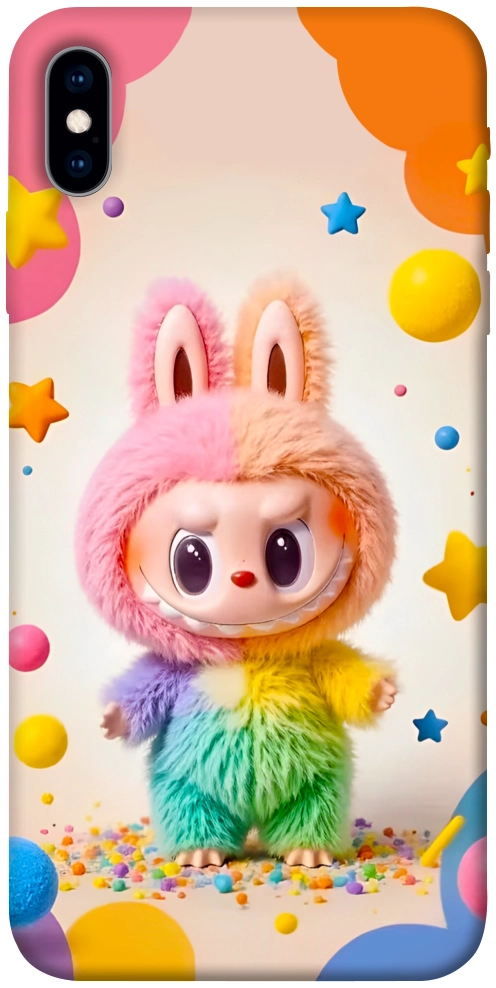 Чехол Сolorful Labubu для iPhone X