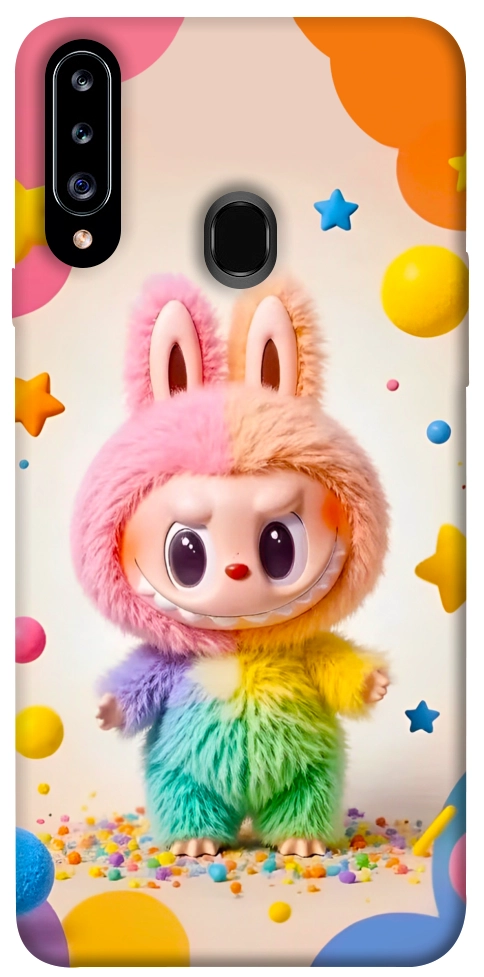 Чехол Сolorful Labubu для Galaxy A20s (2019)