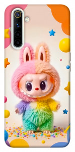 Чохол Сolorful Labubu для Realme 6