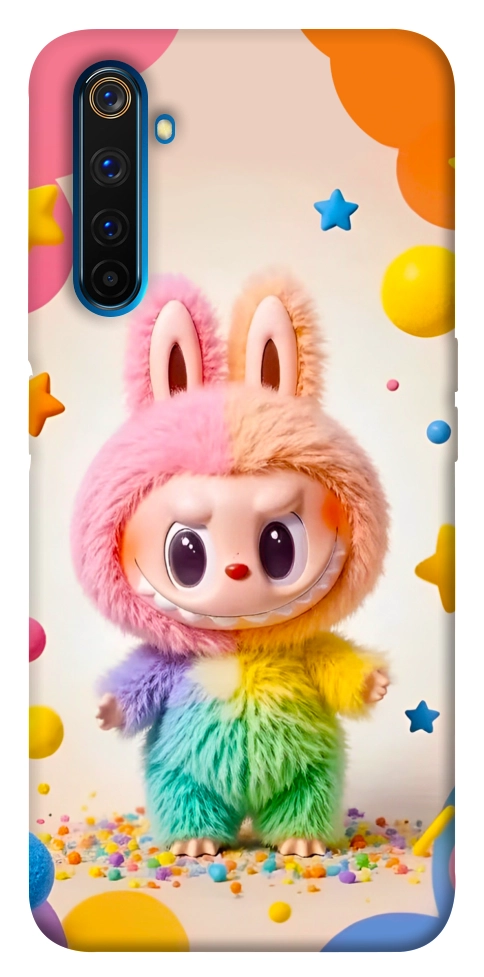 Чохол Сolorful Labubu для Realme 6 Pro