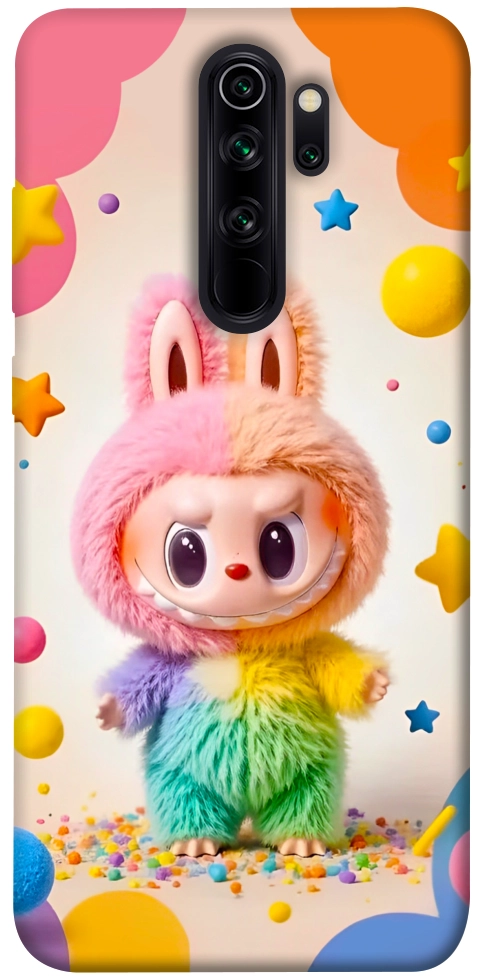 Чехол Сolorful Labubu для Xiaomi Redmi Note 8 Pro