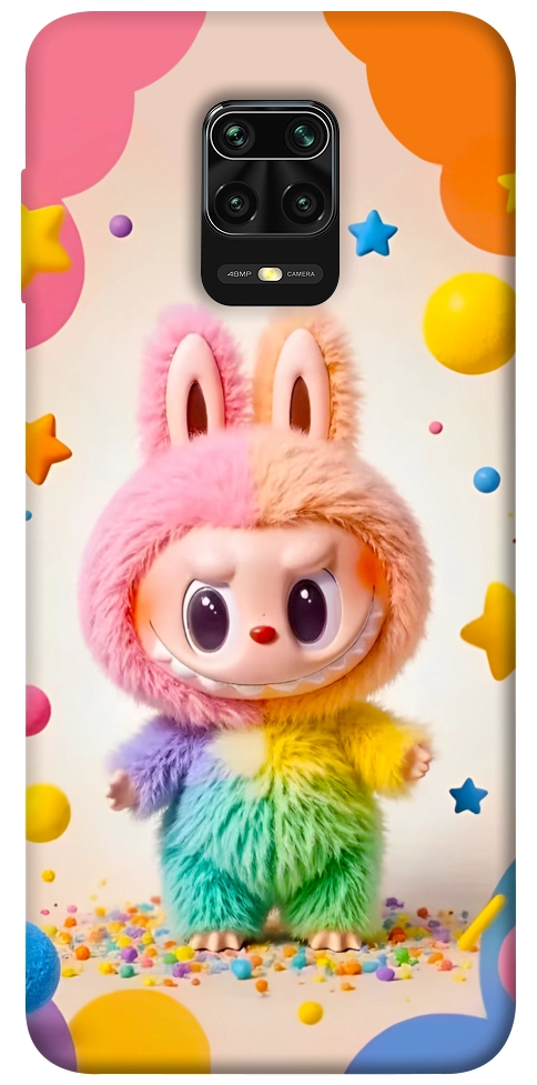Чехол Сolorful Labubu для Xiaomi Redmi Note 9 Pro