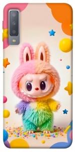 Чехол Сolorful Labubu для Galaxy A7 (2018)
