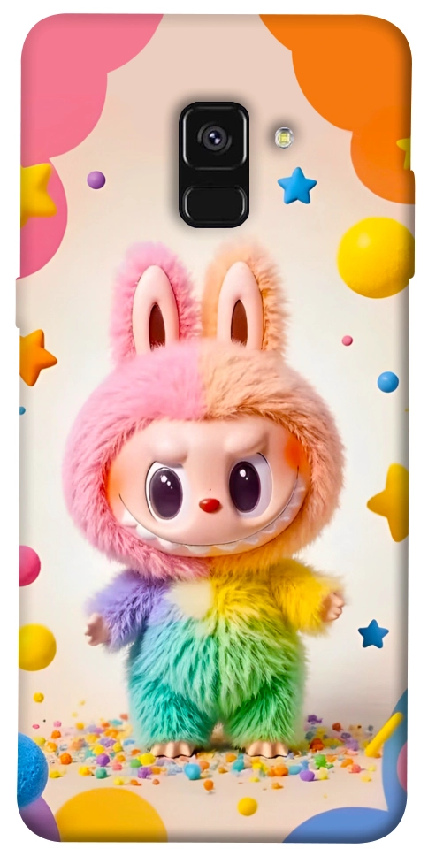 Чехол Сolorful Labubu для Galaxy A8 (2018)