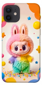 Чехол Сolorful Labubu для iPhone 12