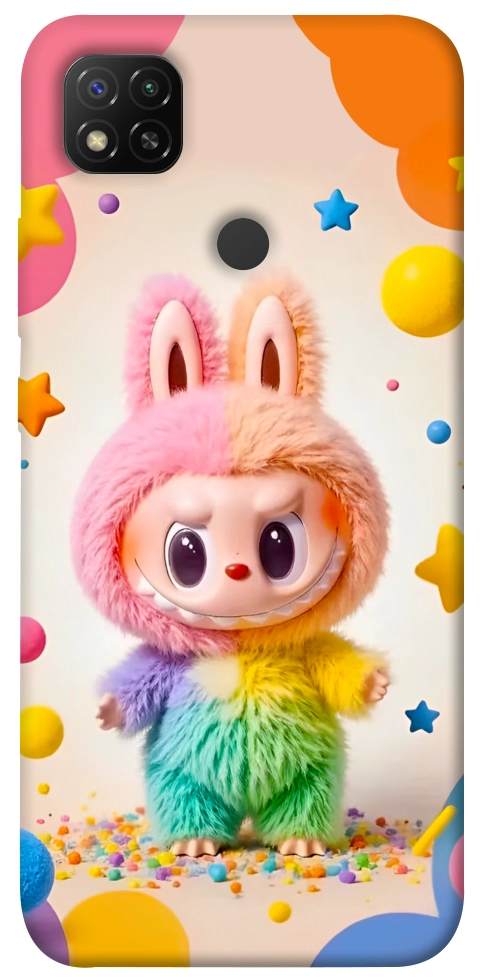 Чехол Сolorful Labubu для Xiaomi Redmi 9C