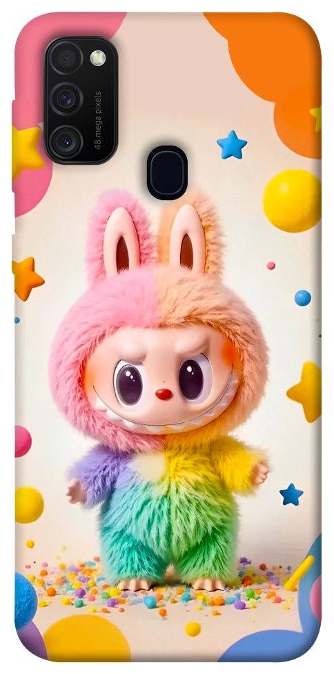 Чехол Сolorful Labubu для Galaxy M30s