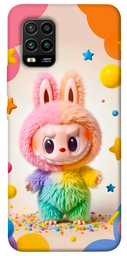Чехол Сolorful Labubu для Xiaomi Mi 10 Lite
