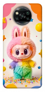 Чехол Сolorful Labubu для Xiaomi Poco X3 NFC