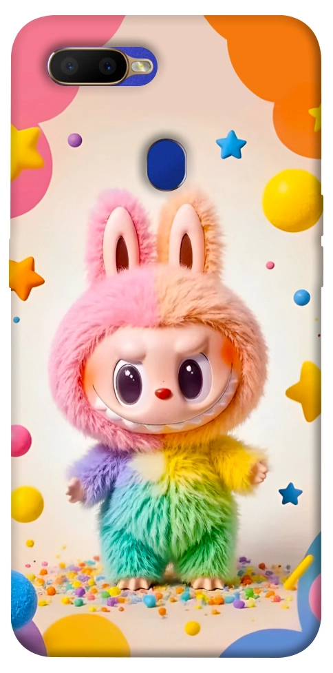 Чехол Сolorful Labubu для Oppo A5s