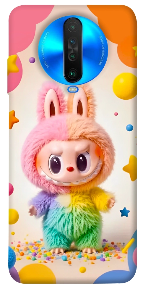 Чехол Сolorful Labubu для Xiaomi Poco X2