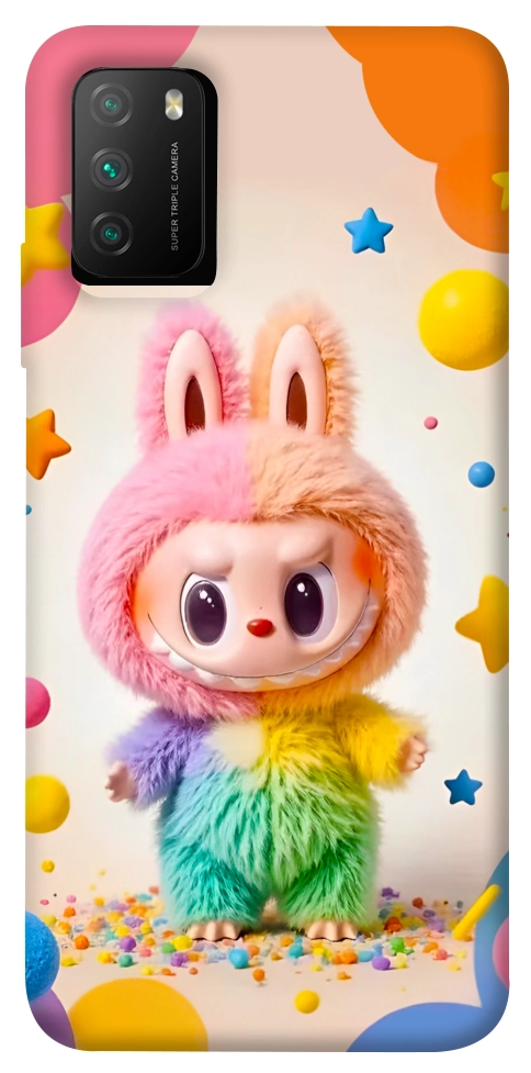 Чохол Сolorful Labubu для Xiaomi Poco M3