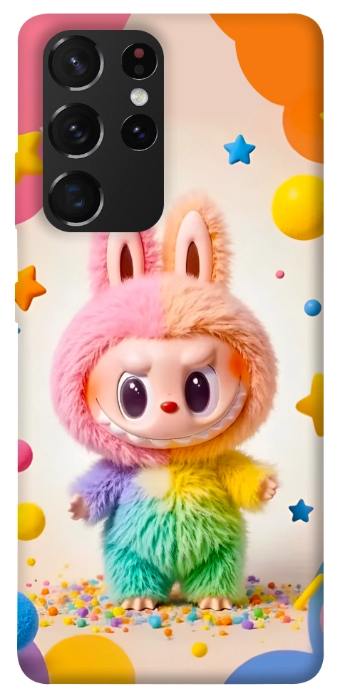 Чехол Сolorful Labubu для Galaxy S21 Ultra