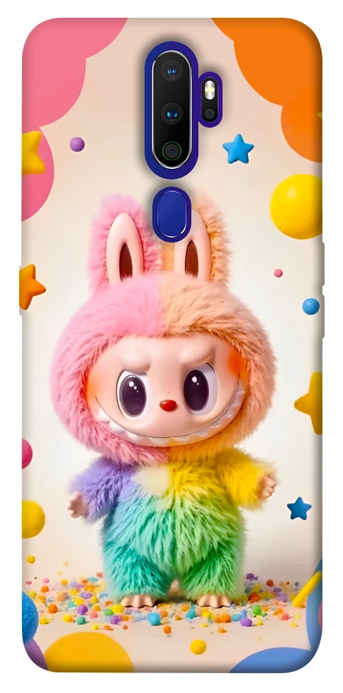 Чохол Сolorful Labubu для Oppo A9 (2020)