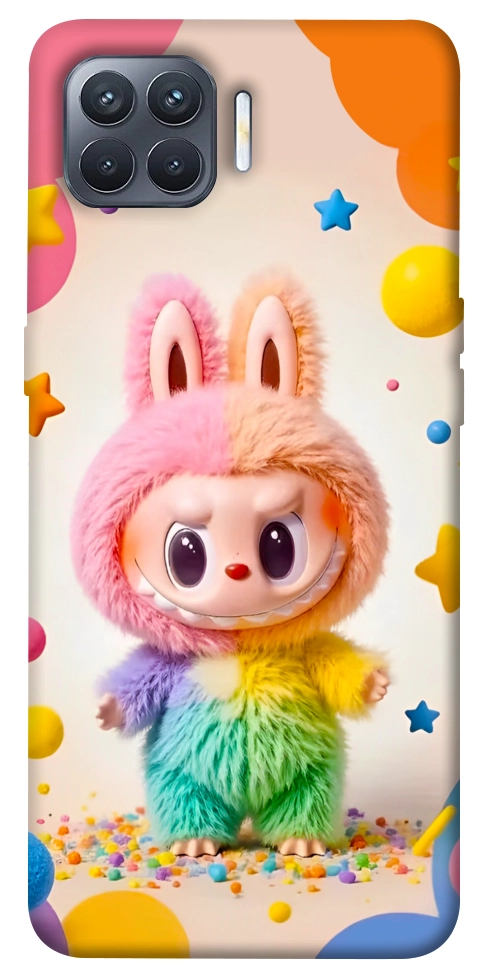 Чохол Сolorful Labubu для Oppo Reno 4 Lite