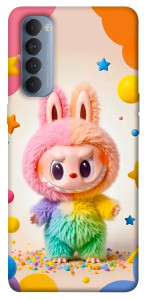 Чехол Сolorful Labubu для Oppo Reno 4 Pro