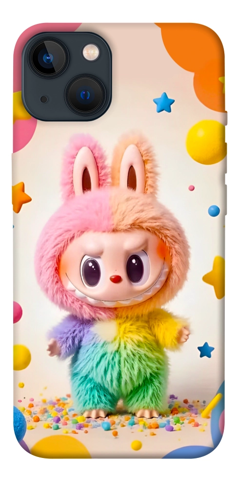 Чехол Сolorful Labubu для iPhone 13